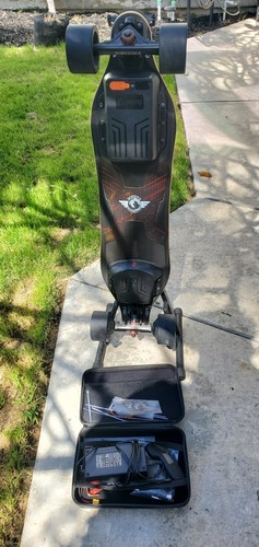 Meepo NLS Pro Electric Longboard Skateboard W/ Stand And Charger