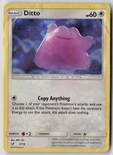 Ditto 17/18 Ultra Rare Detective Pikachu Pokemon DMG on eBay