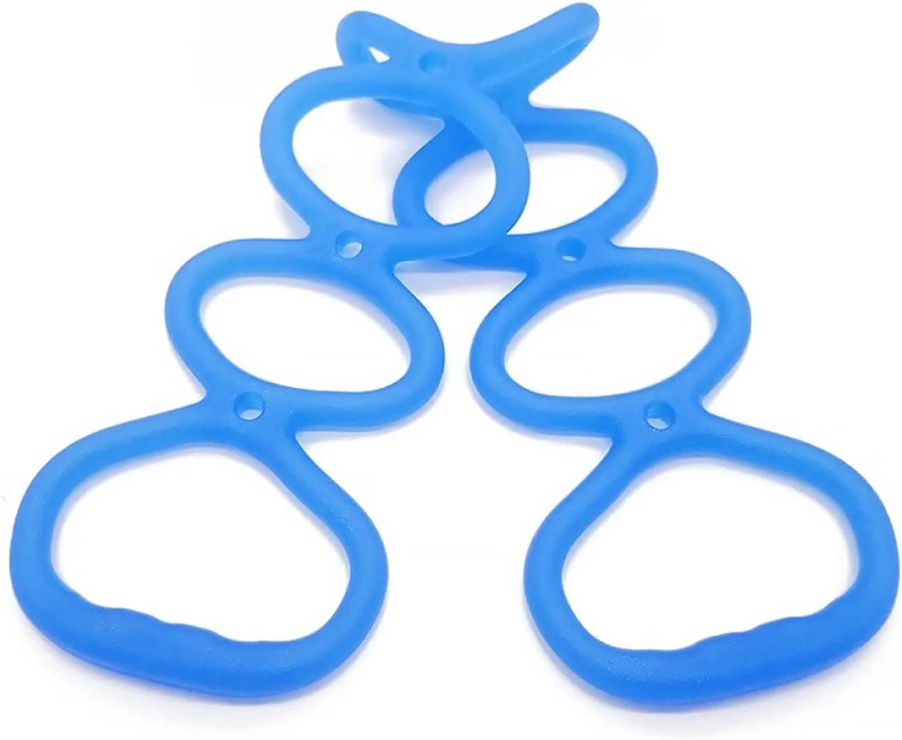 Resistance Bands for Working Out, Adjustable 7-Ring with Handles, Exercise Stret