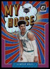 2021-22 Donruss Optic #8 LaMelo Ball My House Pink#/25
