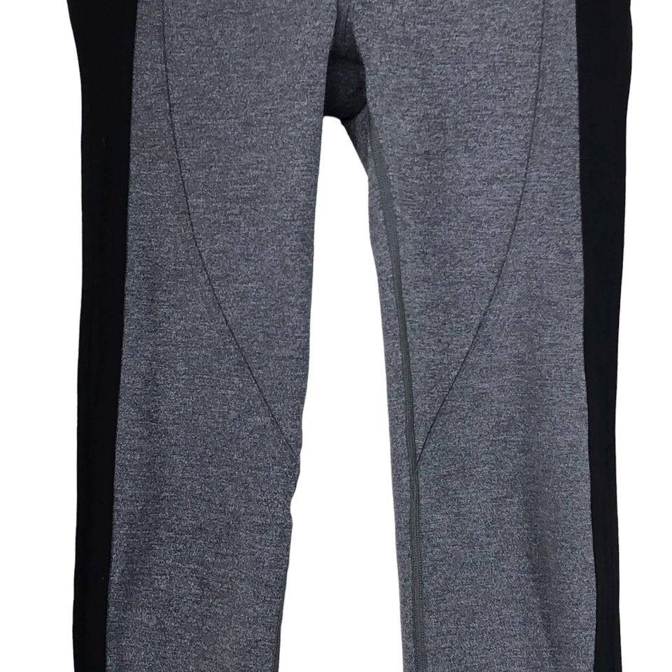 Lululemon Size 4 Leggings Hi Rise Get Going Train Tight 28 in Grey Black Blush - Image 3 of 4