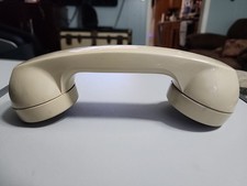 Vintage ITT Beige Corded Landline Telephone Handset Only