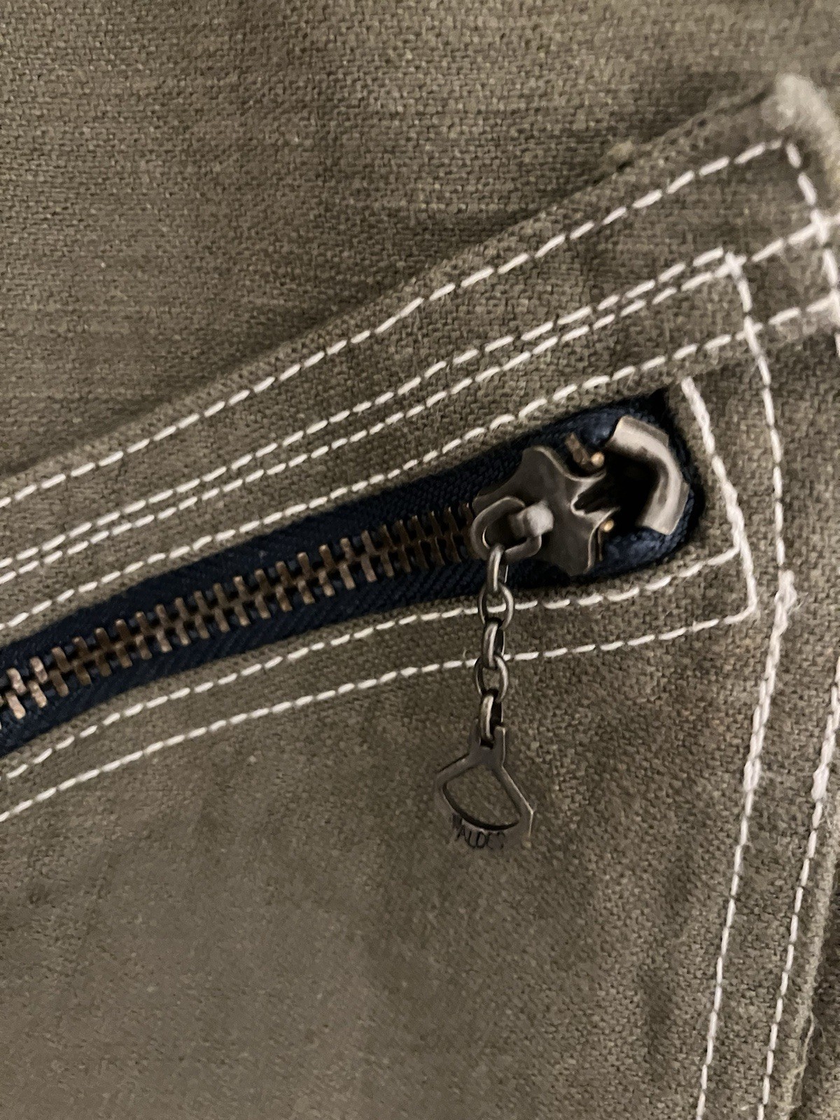 Samurai Jeans - SJ19B-BS - 15oz Selvedge Jacket - Olive - Size 44