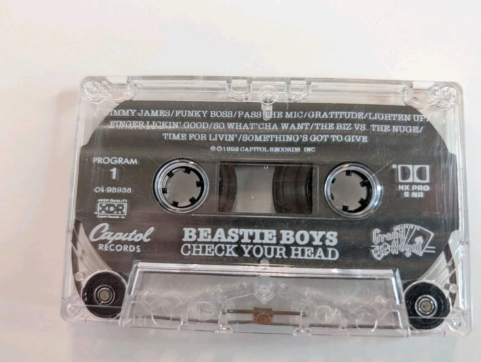 ​Beastie Boys Check Your Head Cassette (1992) Rap Rock Hip Hop [406172207503] - Image 4 of 4