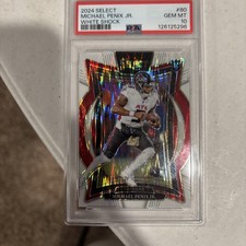 2024 Select White Shock PSA 10 Michael Penix Jr