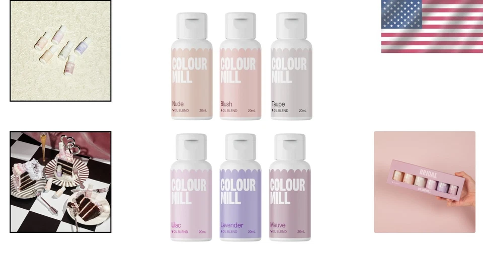 Confezione Colori Alimentari Sposa Professionali - Immagine 2 di 4