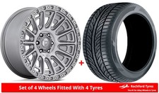 Alloy Wheels & Tyres 17" Fuel Cycle D833 For Chevrolet Colorado [Mk1] 05-12