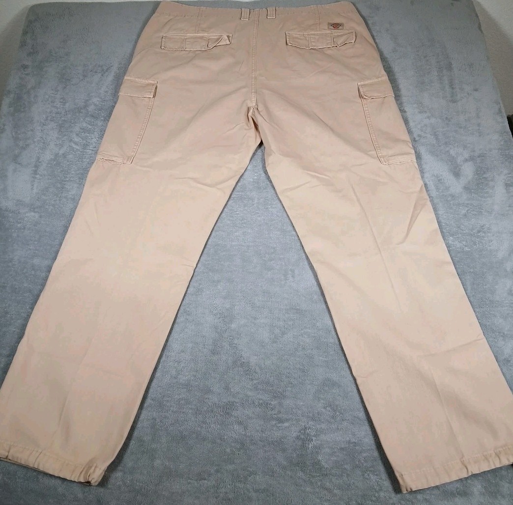 Dickies Pants Men's 40x32 Double Knee Work Canvas Cargo Irish