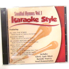 Soulful Hymns Volume 1 Karaoke Style CD All Hail The Power Near The Cross