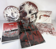 Lot of Halloween Party Supplies NEW Plates Napkins Tablecloth Treat Bags