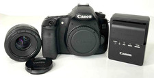 Canon EOS 60D 18mp Digital SLR Camera 1gb Card With 50mm Lens, Charger, Battery