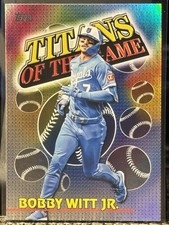 2026 Topps Series 1 - Titans of the Game Bobby Witt Jr. #TOG-16