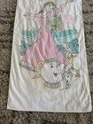 Vtg Beauty and The Beast “Belle” Beach Towel Mrs. Potts Chip Lumiere Disney VGUC — photo 4