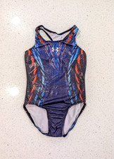 BEAUTIFUL Under Armour GK Elite CS Small Gymnastics Dance Leotard MOTIVATE