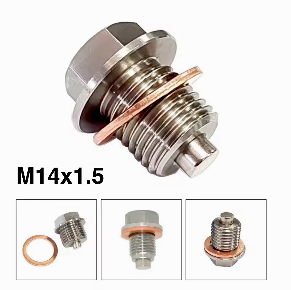 TAPPO SCARICO COPPA OLIO MOTORE FIAT PANDA 1.3 MULTIJET (312/319) MJT MAGNETICO
