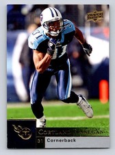 2009 Upper Deck #192 Cortland Finnegan Tennessee Titans