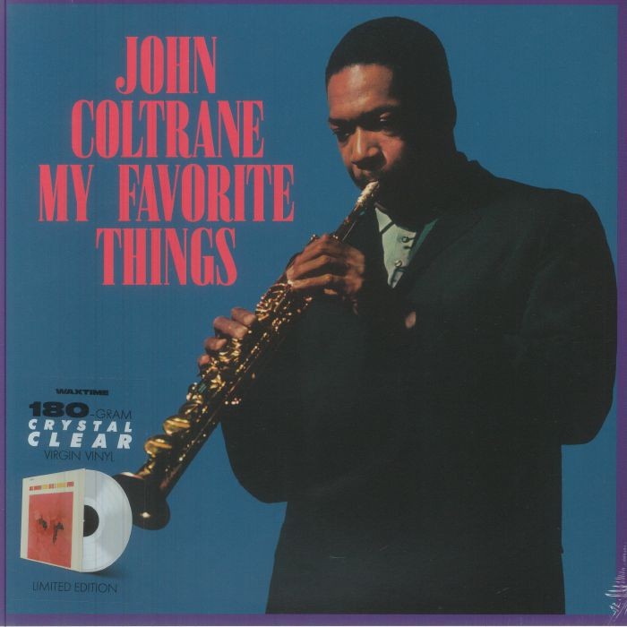 COLTRANE, John - My Favorite Things (reissue) - limited 180 gram clear vinyl LP