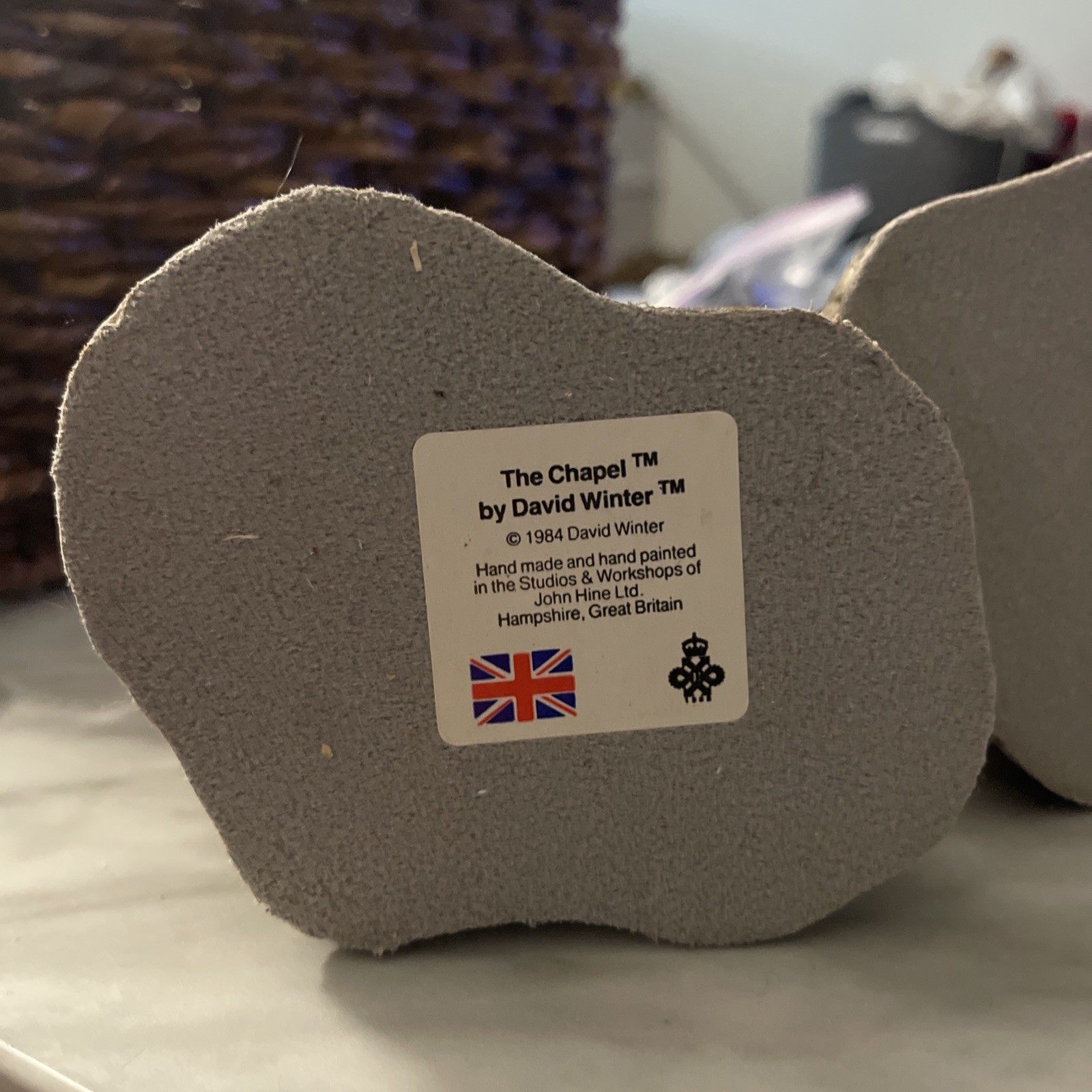 Lot Of 3 David Winter Cottages And Cameos 1984-1991 Chapel West Country Figurine