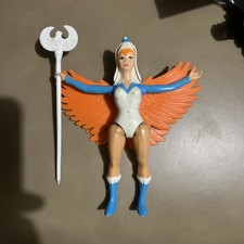 Modellino vintage MOTU Strega W Staff 1986 Hong Kong Stretched Band completo 