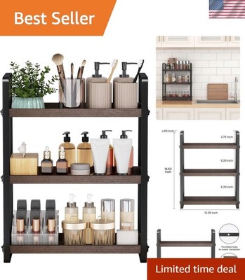 Bathroom Counter Organizer,Bathroom Countertop Organizer,Counter Shelf,Counte...