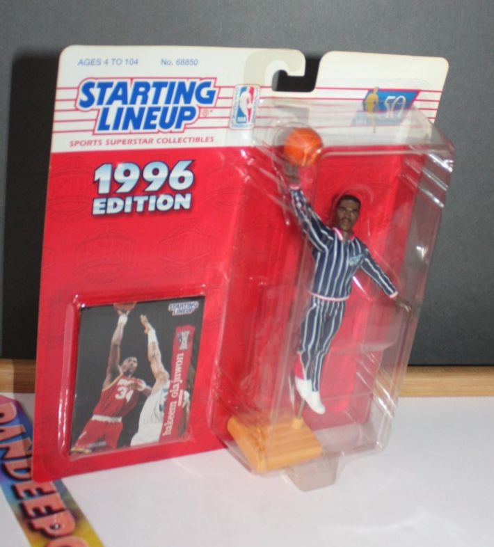 Starting Line Up NBA Hakeem Olajuwon Basketball Action Figure Toy