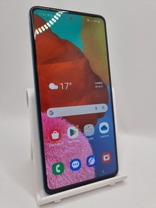 Samsung Galaxy A51 blau entsperrt 128GB Dual SIM 6,5" 64MP Android Smartphone