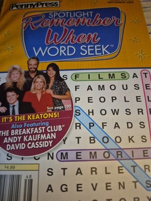 Spotlight Remember When Word Seek It's  The Keaton's! The Breakfast Club