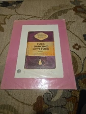Penguin Books F**k Dancing, Let's F**k Limited Ed. John Fairchild AP Art Print