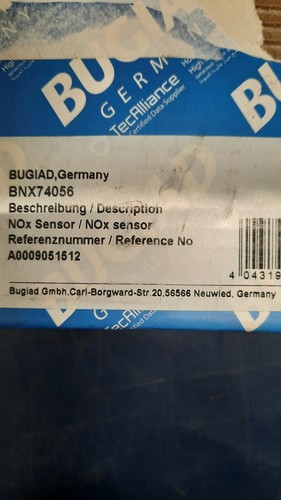 BUGIAD NOx-Sensor BNX74056 für MERCEDES-BENZ C/E/GL/M/R/S-KLASSE - Bild 1 von 2