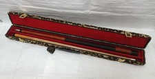 Billiards WO play cue with special box case used item 0507
