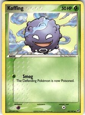 Koffing EX Deoxys 62/107 2005 on eBay