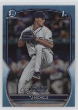 2023 Bowman Draft Chrome Sky Blue Refractor TJ Nichols #BDC-153 0zt7