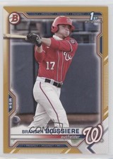 2021 Bowman Draft Gold 39/50 Branden Boissiere #BD-156 08kw