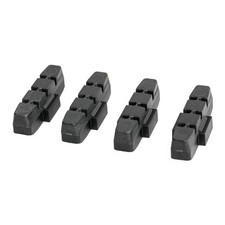 two pairs of grey hydraulic v-brake brake sho...