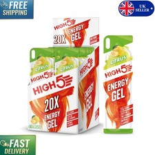 Fast Energy Citrus Gel - 23g Carbs for Peak Performance, 20 Pack, -Friendly