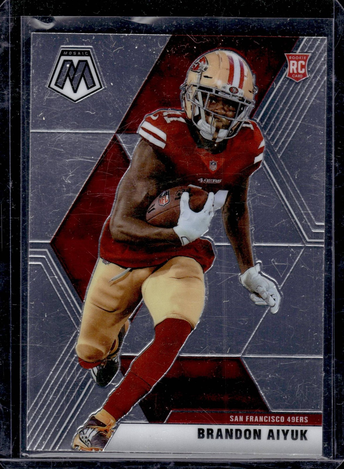 2020 Panini Mosaic Brandon Aiyuk #210 NM