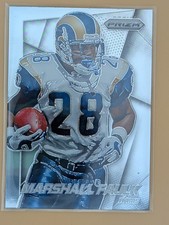 Panini 2014 Prizm Marshall Faulk #48 St. Louis Rams NFL Base Set Football Card