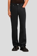 Pantalone AMI Alexandre Mattiussi Paris gamba dritta uomo M nero chiusura zip bottoni