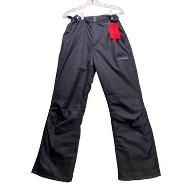 Lucky Bums Snow Pants Youth XL Black New Insulated Ski Snowboard Trousers