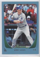2011 Bowman Draft Blue 111/499 Jerry Sands #100 0h3