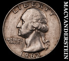 1962-D Silver Washington Quarter - Scarce  Better Date  No Reserve  #M598 — photo 1