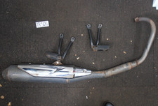 Honda CBF125 Exhaust System Silencer Muffler & Rear Hangers 2010 3/26