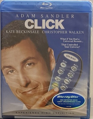 Click (Blu-ray, 2006) Brand New Factory Sealed Adam Sandler Comedy