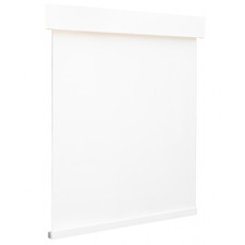 LOTUS WINDOWARE Cordless Roller Shade, 1 and Blackout, White