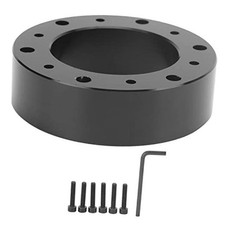 Steering Wheel Adapter Spacer 1in Aluminum Alloy Wheel Hub Spacer 6 Hole Car