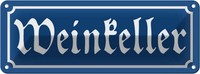 Blechschild 10X27 Cm Weinkeller Geschenk Deko Geschenk Metall Schild