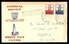 Mayfairstamps Ireland FDC 1957 Admiral William Brown First Day Cover aaz_67013