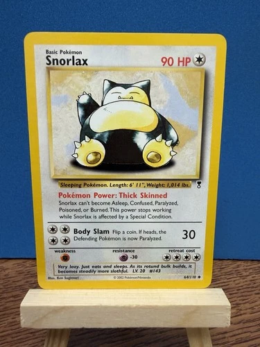 Pokemon TCG Snorlax 64/110 Legendary Collection Uncommon Non-Holo Vintage Card