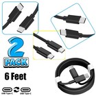 2 Pack USB C 6ft Super Fast Charger Cable Cord FOR Apple iPhone 15 16 17 Pro Max