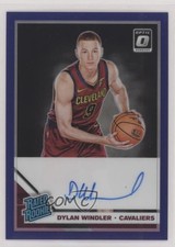 2019 Donruss Optic Rated Rookie Purple Prizm Signatures Dylan Windler Auto 0s5s